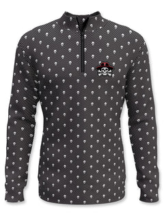 Texas Tech Dark Horse "Crossbones" Quarter-Zip MEN'S Pullover