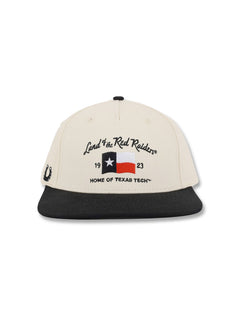 Texas Tech Dark Horse "Land of the Red Raiders" Youth Ivory Snapback Cap