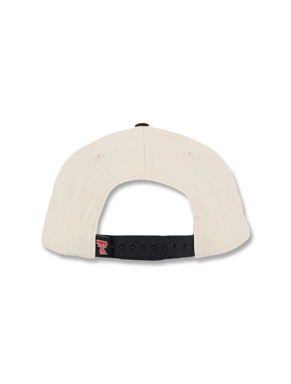 Texas Tech Dark Horse "Land of the Red Raiders" Youth Ivory Snapback Cap