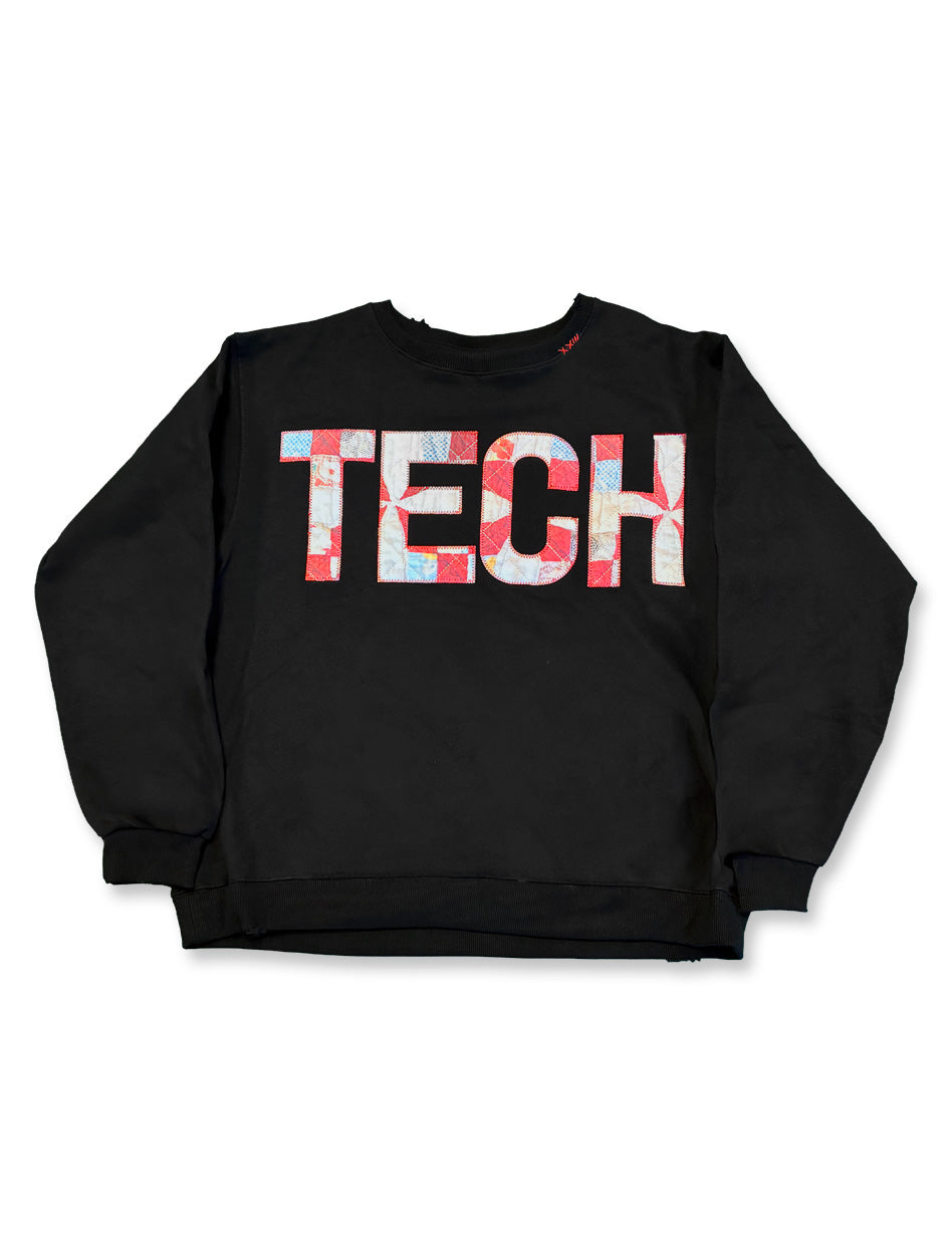 Texas Tech Dark Horse "Patchwork" Sweatshirt