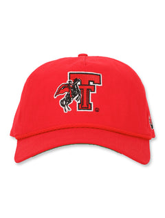 Texas Tech Dark Horse "Thrift Throwback" Red Snapback Cap