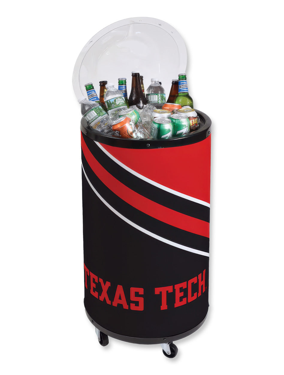 Texas Tech Double T 69 Qt Rolling Cooler