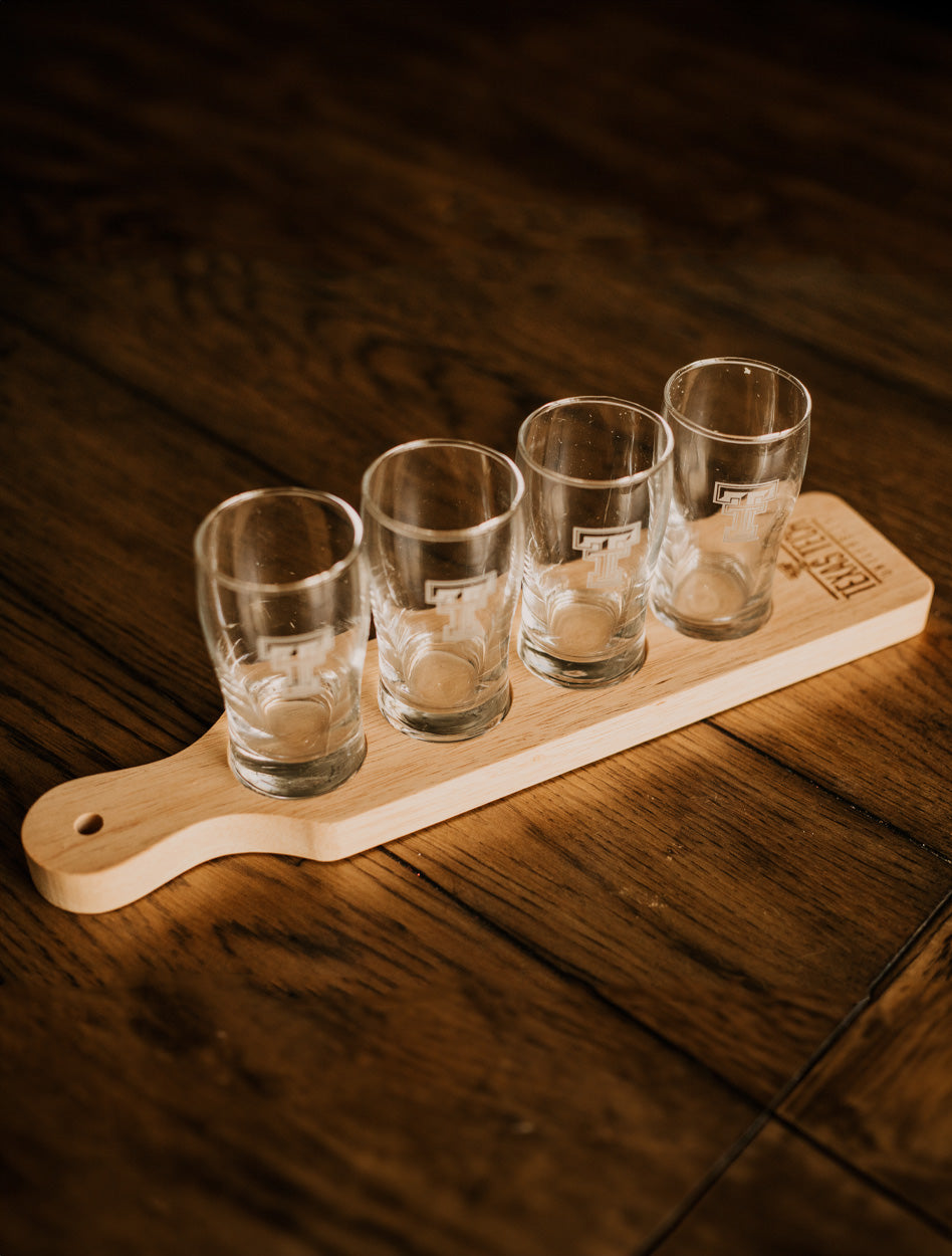 Texas Tech Double T Beer Flight