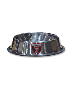 Texas Tech Double T Metal Pet Bowl