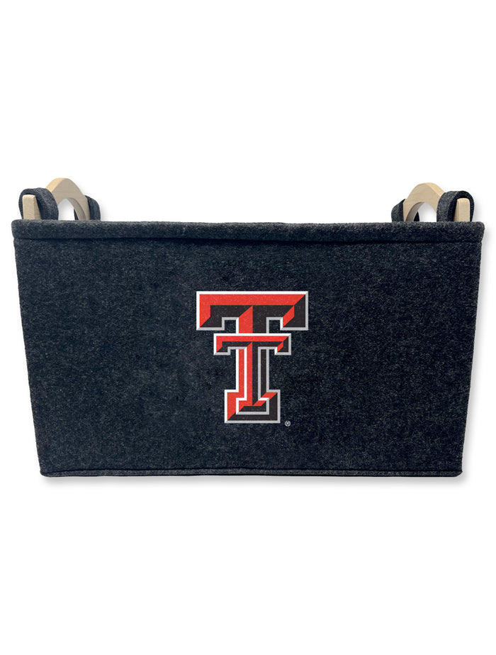 Texas Tech Double T Pet Toy Basket