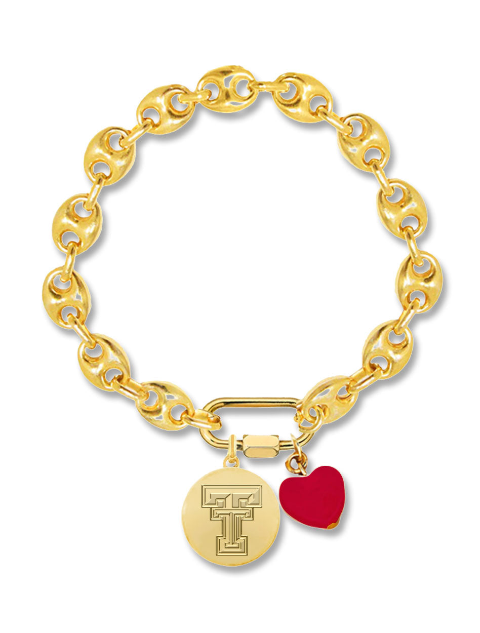 Texas Tech Double T "Feta" Bracelet