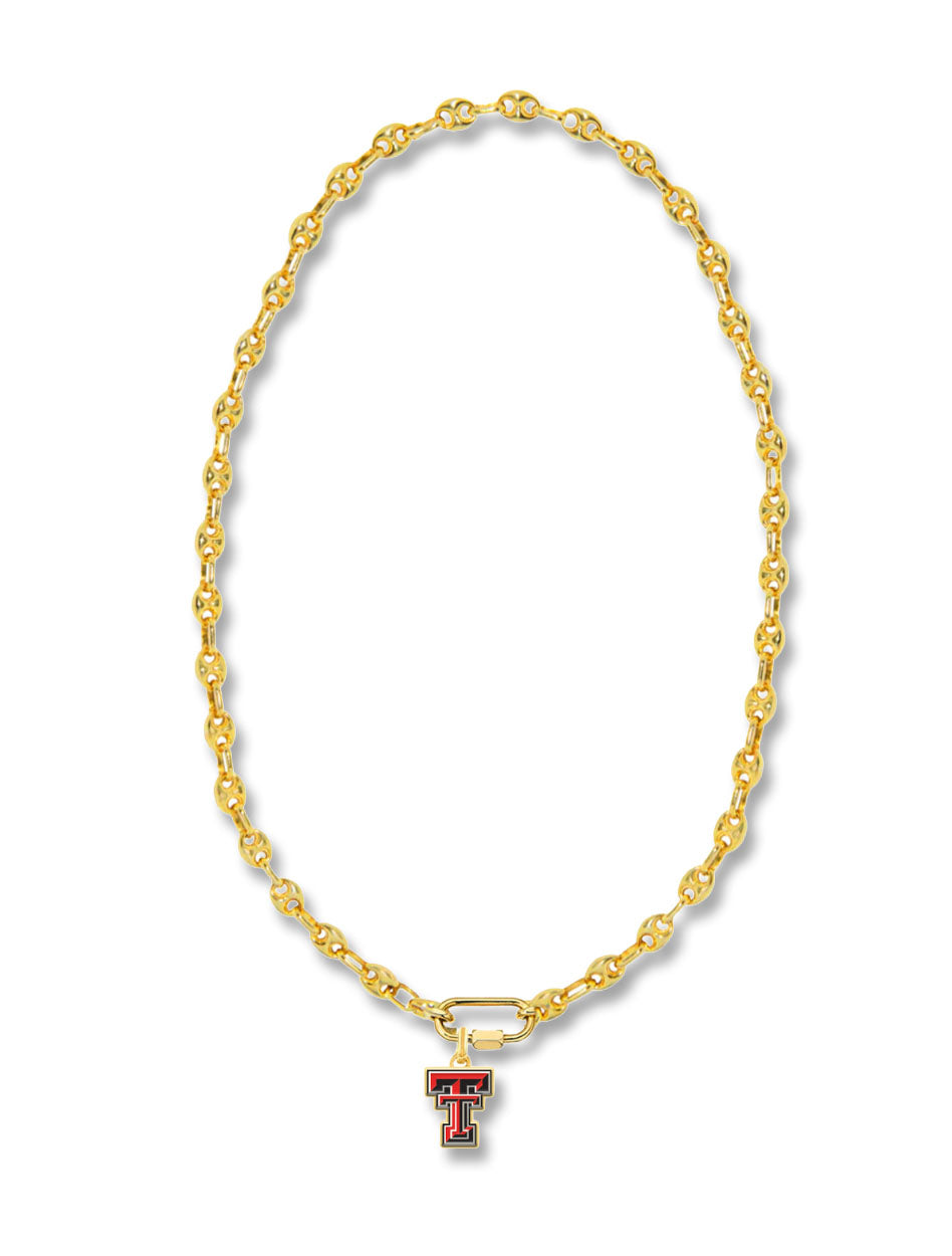 Texas Tech Double T "Gouda" Necklace