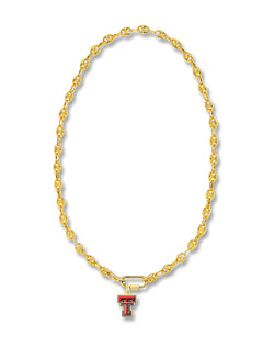 Texas Tech Double T "Gouda" Necklace