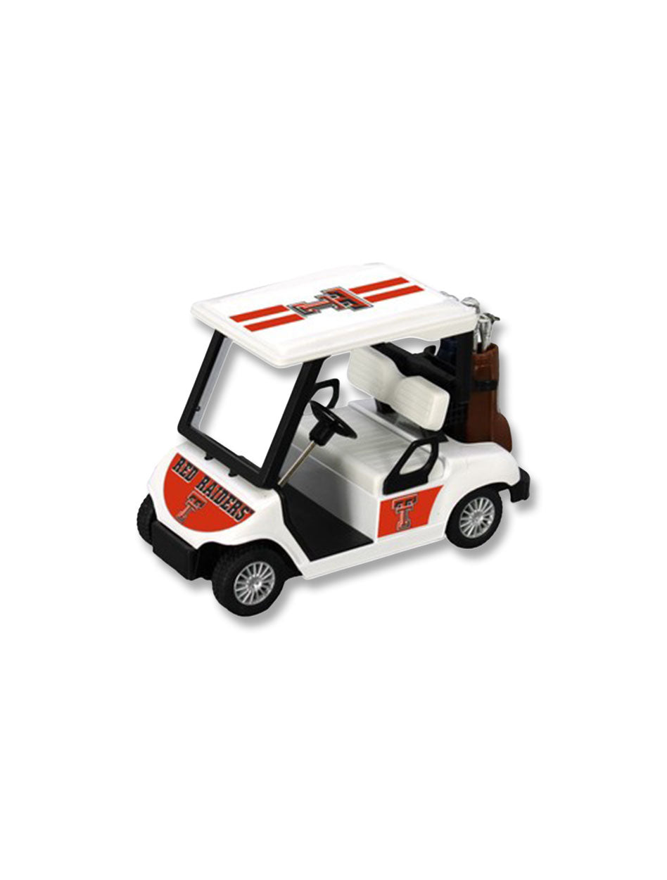 Texas Tech Double T "Mini Golf Cart" Pullback Toy