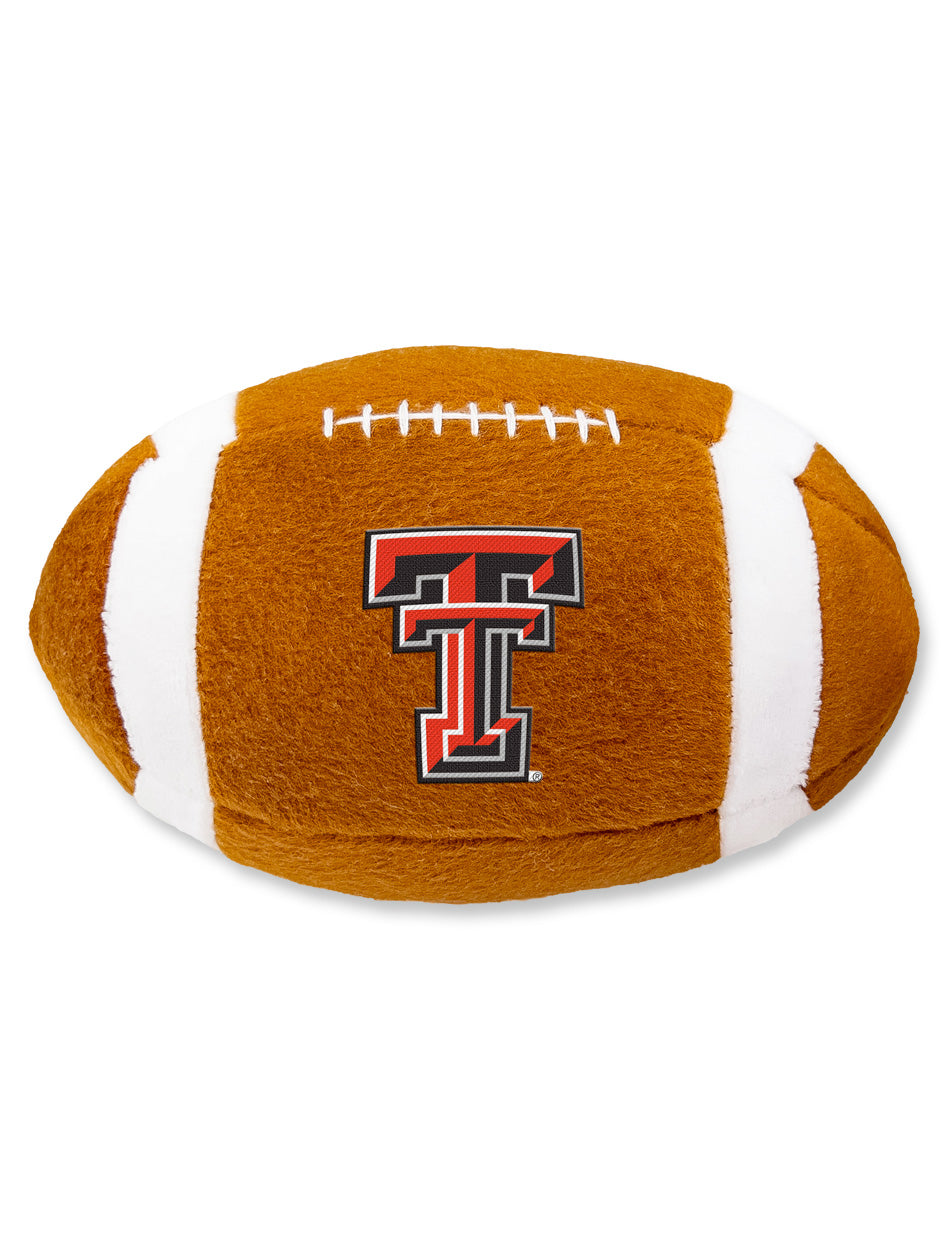Texas Tech Embroidered Double T 7" Football Plush