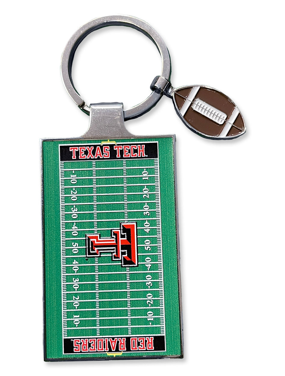 Texas Tech Football Field Metal Keychain – Red Raider Outfitter