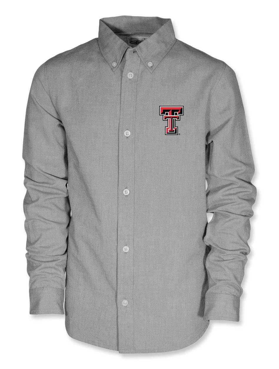 Texas Tech Garb "Stetson" YOUTH Chambray Button Down Shirt