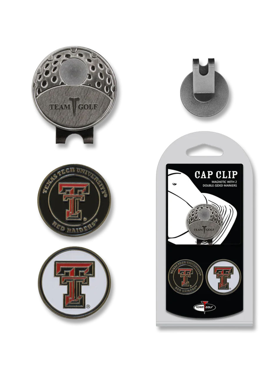 Texas Tech Golf Cap Clip & Ball Markers