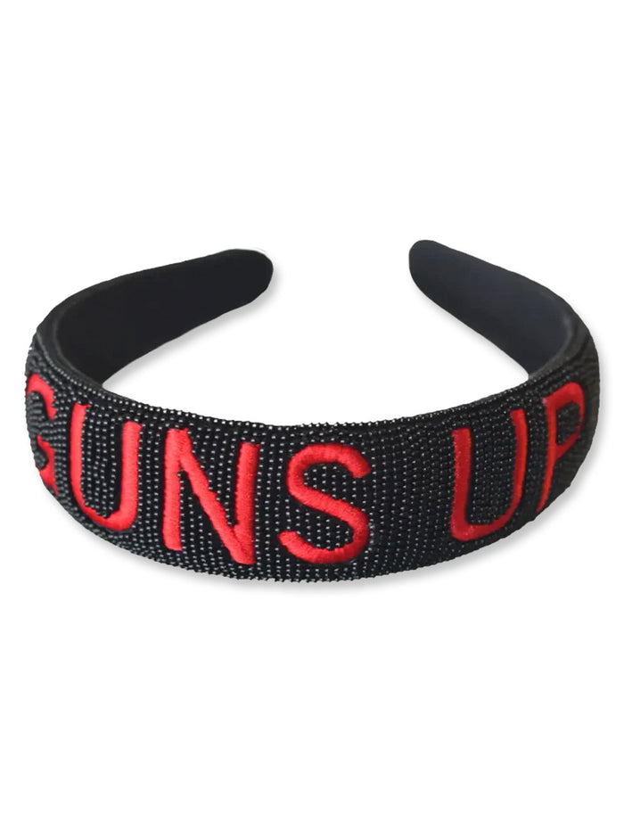Texas Tech Guns Up "Minerva" Beaded Headband