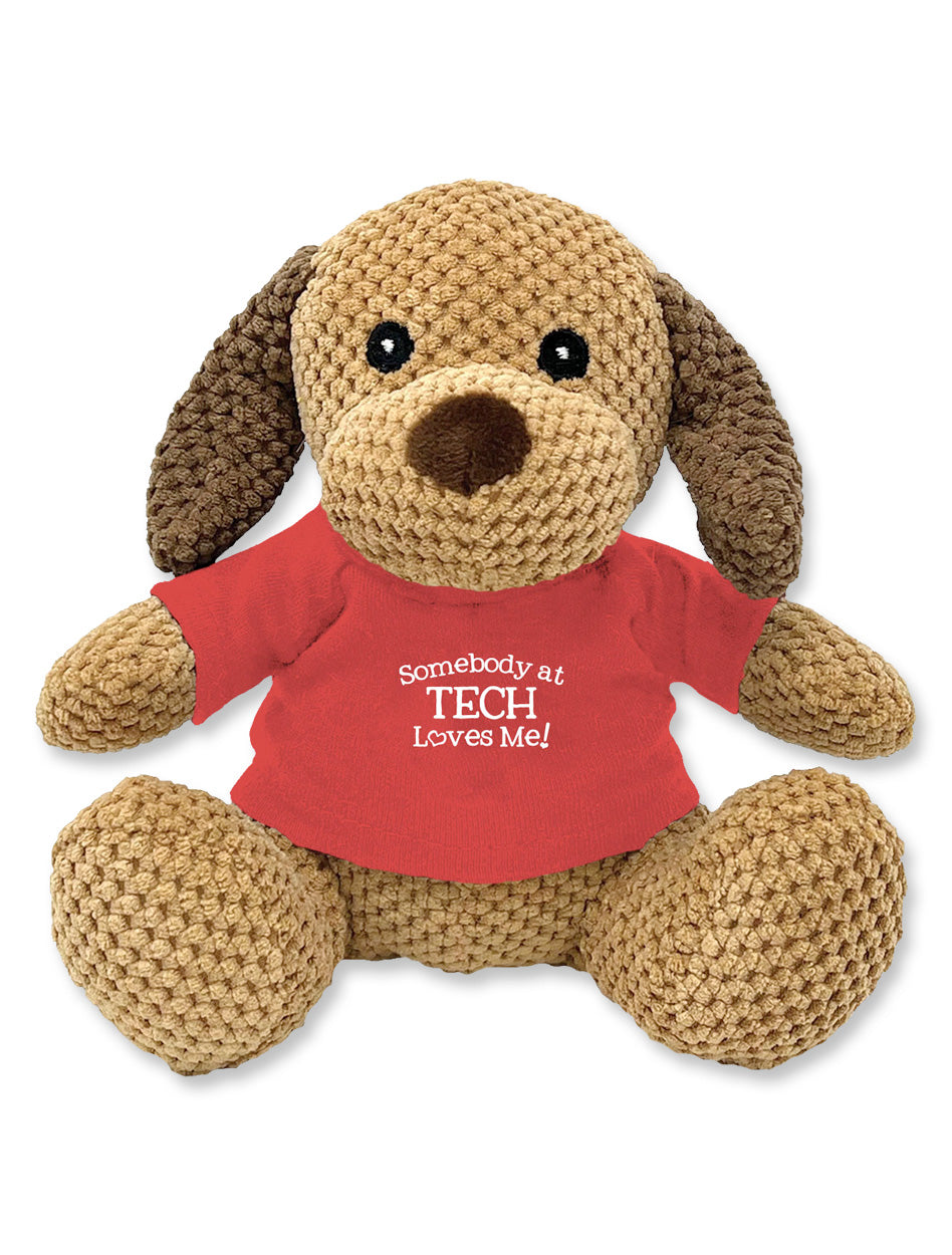 Texas Tech "Someone at Tech Loves Me" Friendly Bunch Dog Plush Toy