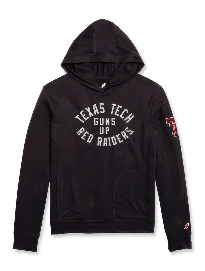 Texas Tech League Double T Guns Up "Line Drive" Hooded Sweatshirt
