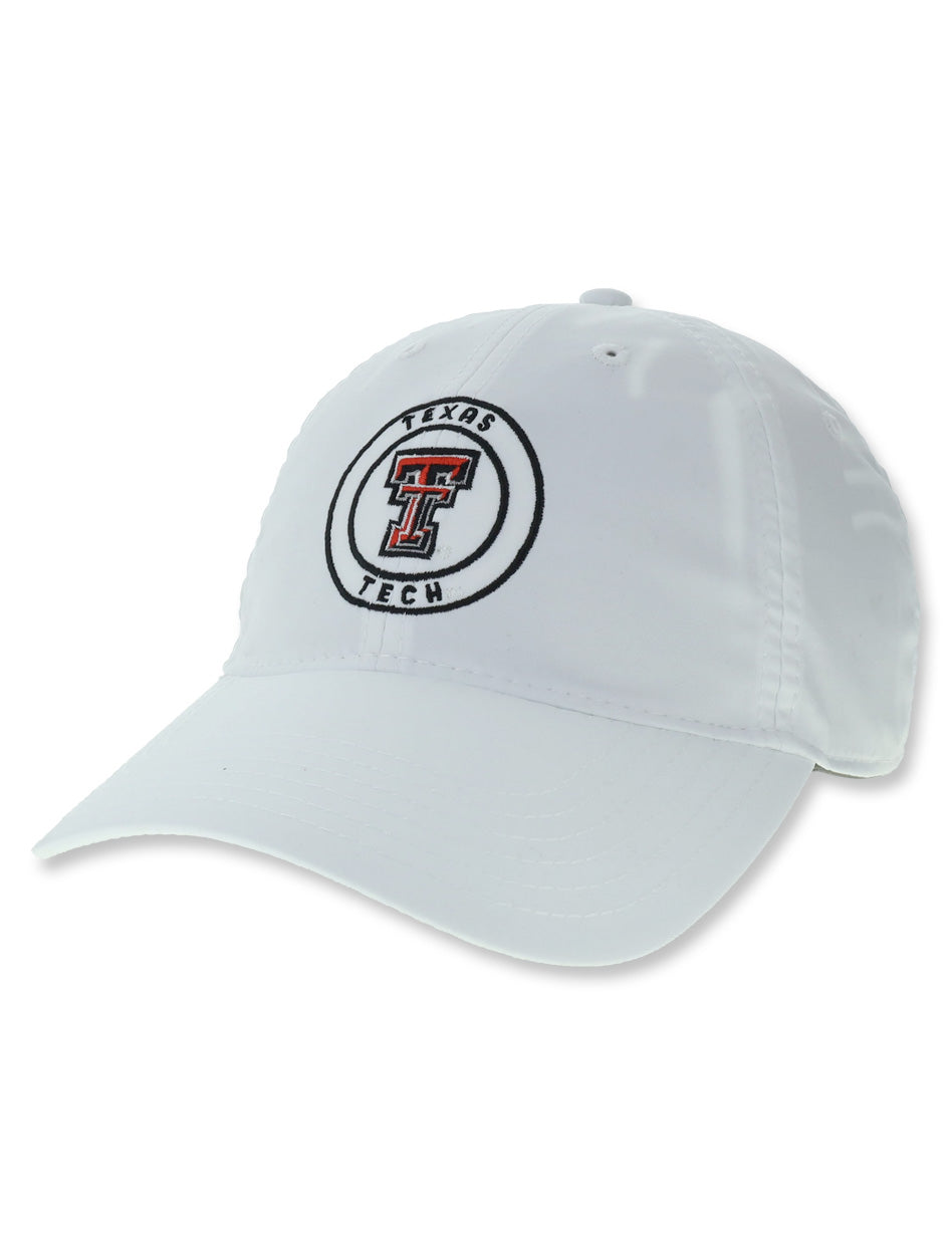 Texas Tech Legacy Double T in Circle Cool Fit Adjustable Cap