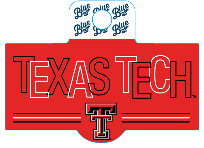 Texas Tech "Letterlink" Decal