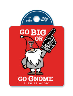 Texas Tech Life is Good "Big Gnome" Decal
