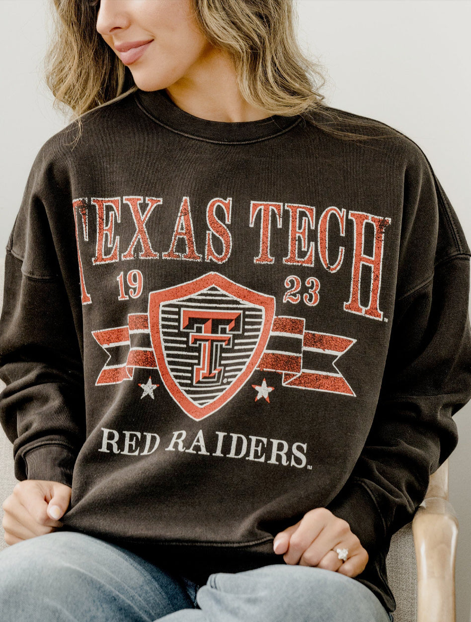 Texas Tech Livy Lu "Vault Pep Rally" Crew Sweatshirt