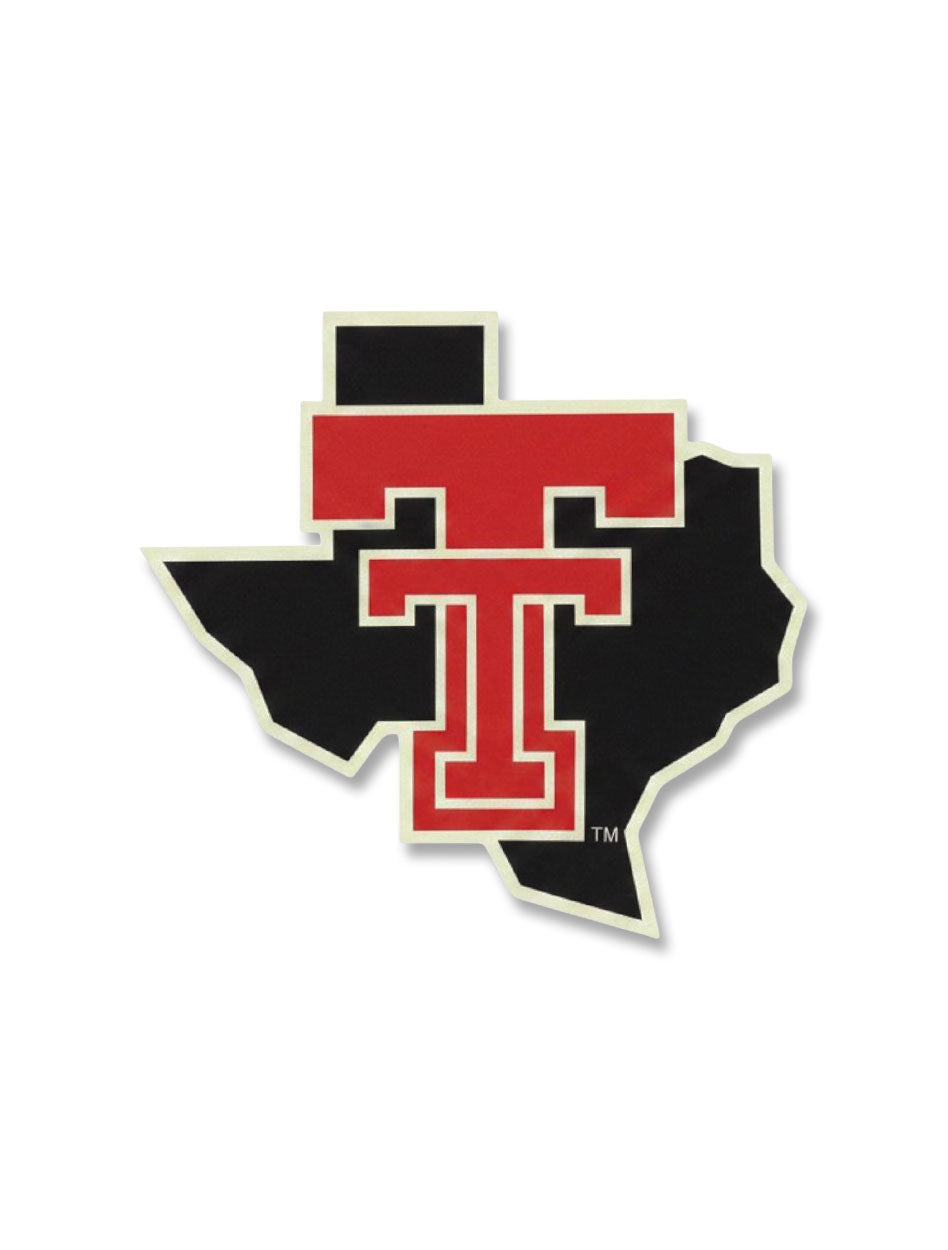 Texas Tech Throwback Pride Decal