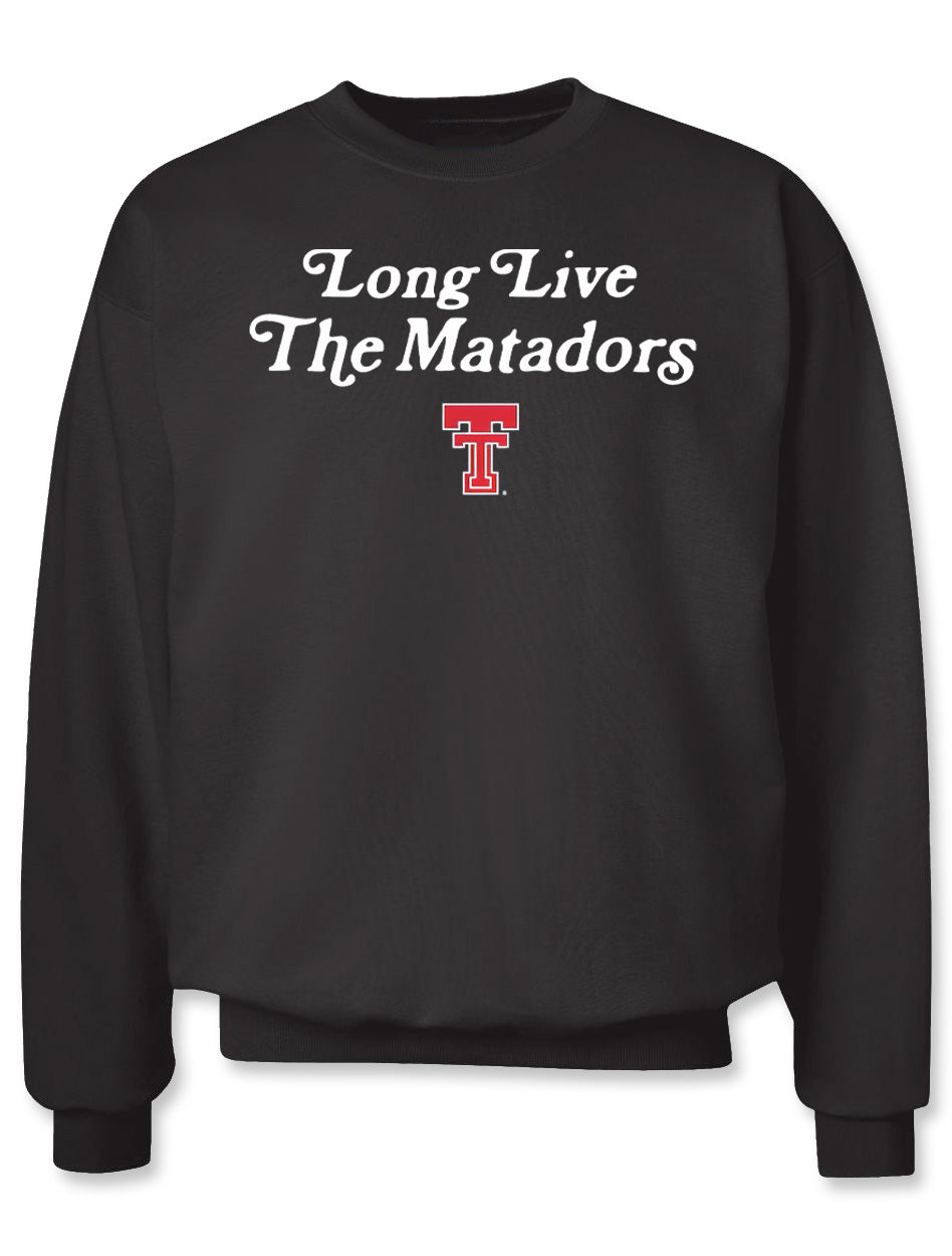 Texas Tech "Long Live the Matadors" Embroidered Sweatshirt