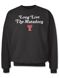Texas Tech "Long Live the Matadors" Embroidered Sweatshirt