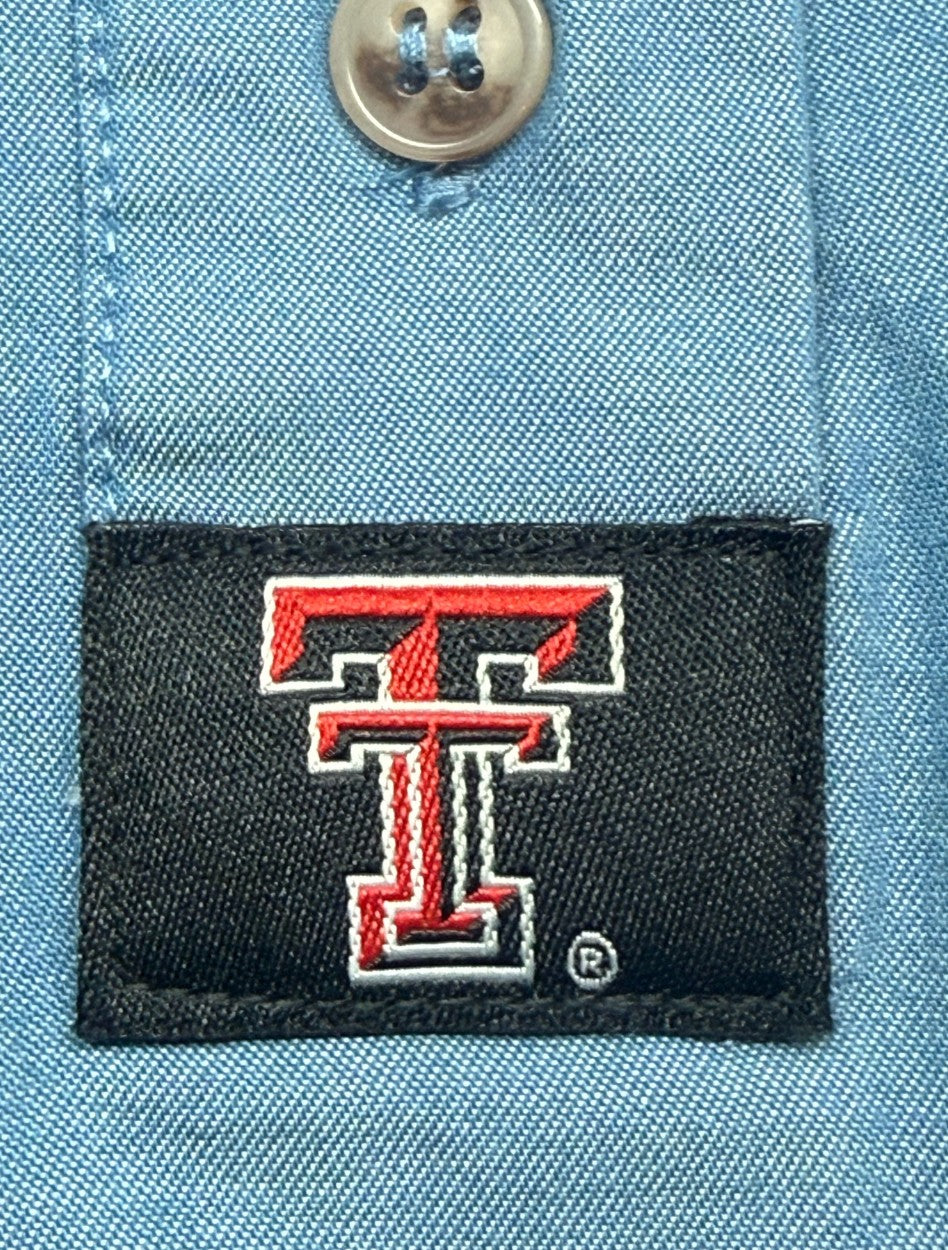 Texas Tech Lusso "Donatella" Denim Dress