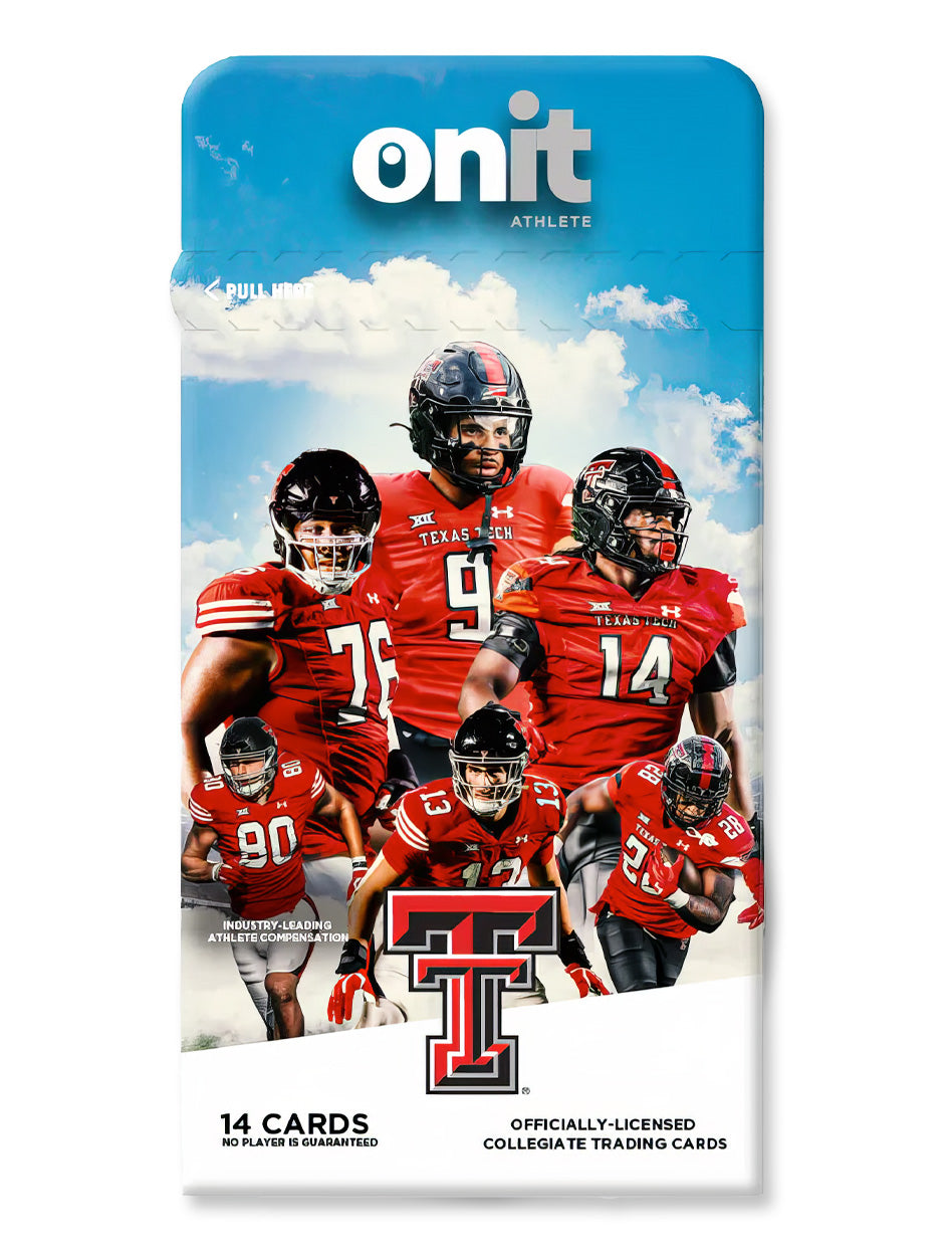 Texas Tech NIL Football 2024 Whole-Team Trading Card Series