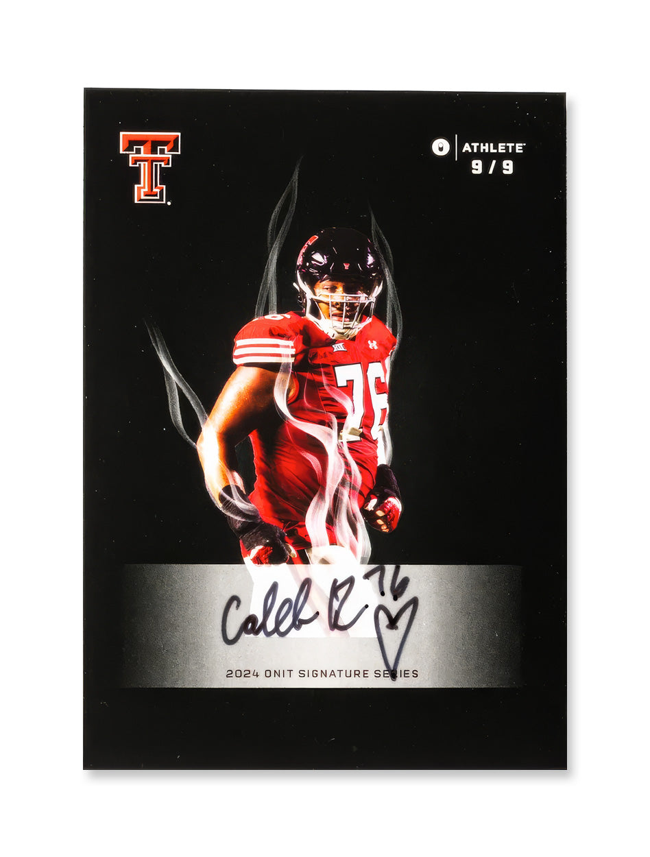 Texas Tech NIL Football 2024 Whole-Team Trading Card Series