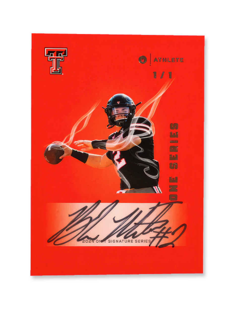 Texas Tech NIL Football 2024 Whole-Team Trading Card Series