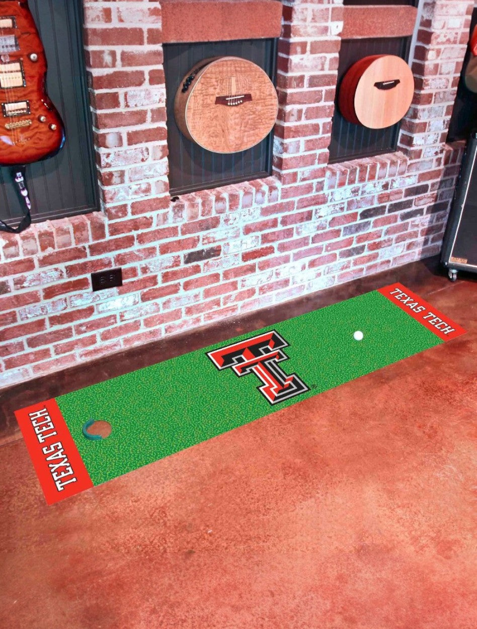 Texas Tech Office Putting Green Mat