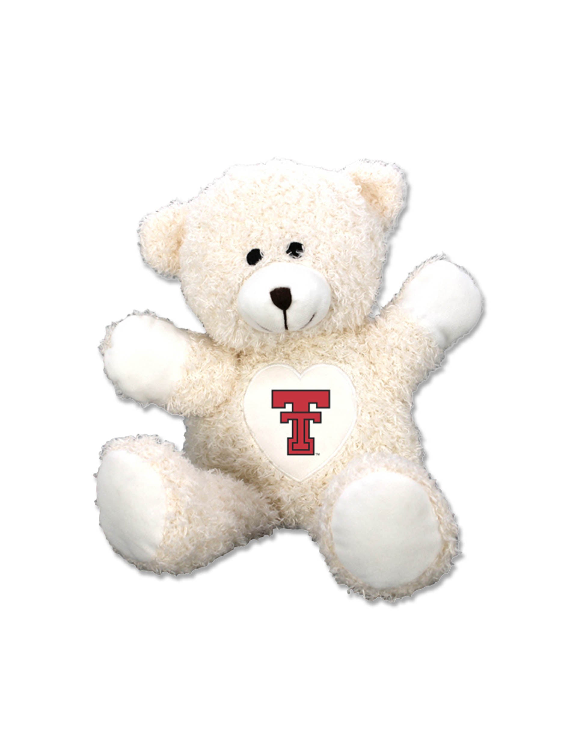 White Bear Puppet with Texas Tech Double T Logo