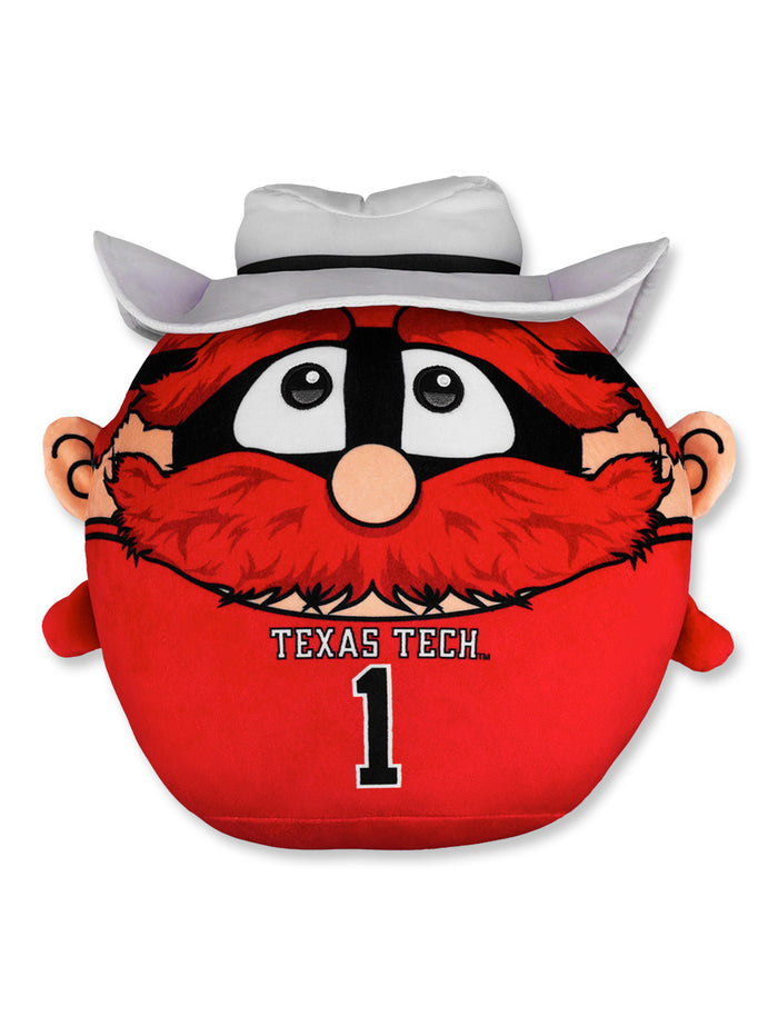 Texas Tech Raider Red Mascot Squishy Pillow