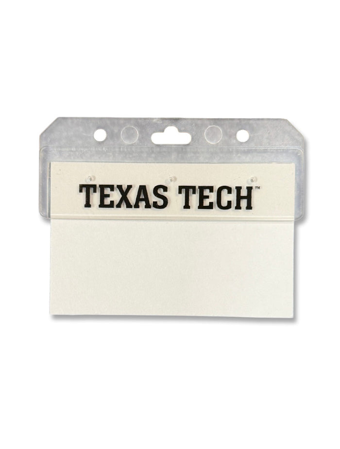 Texas Tech Red Raider Double T ID Holder with Keyring