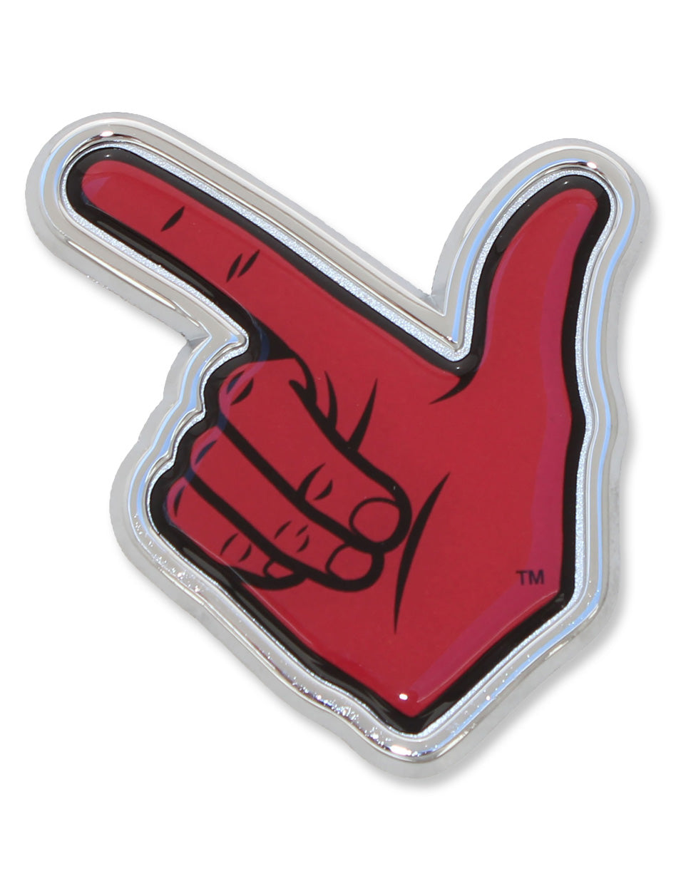 Texas Tech Guns Up Hand Car Emblem – Red Raider Outfitter