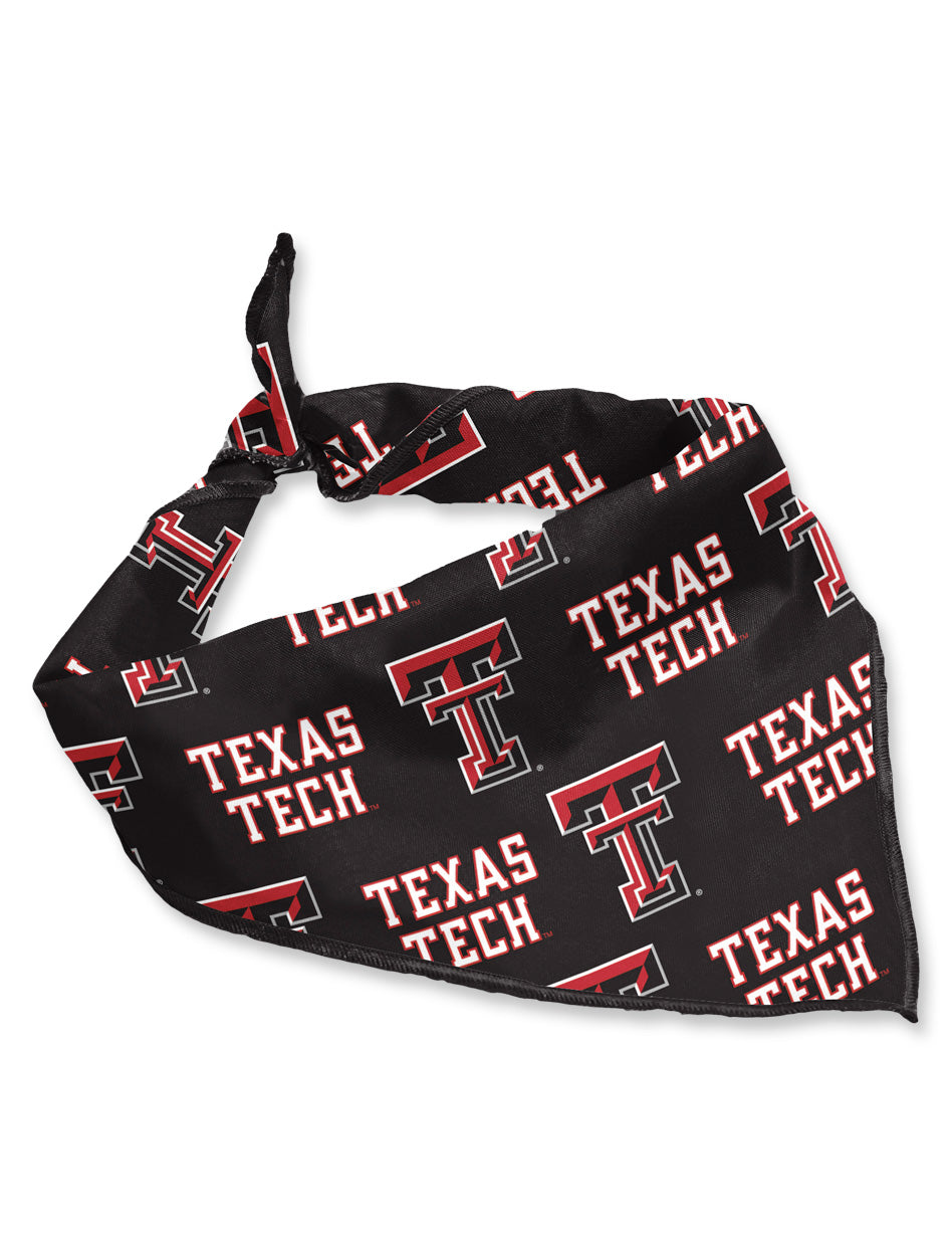 Texas Tech Repeating Double T Dog Bandana