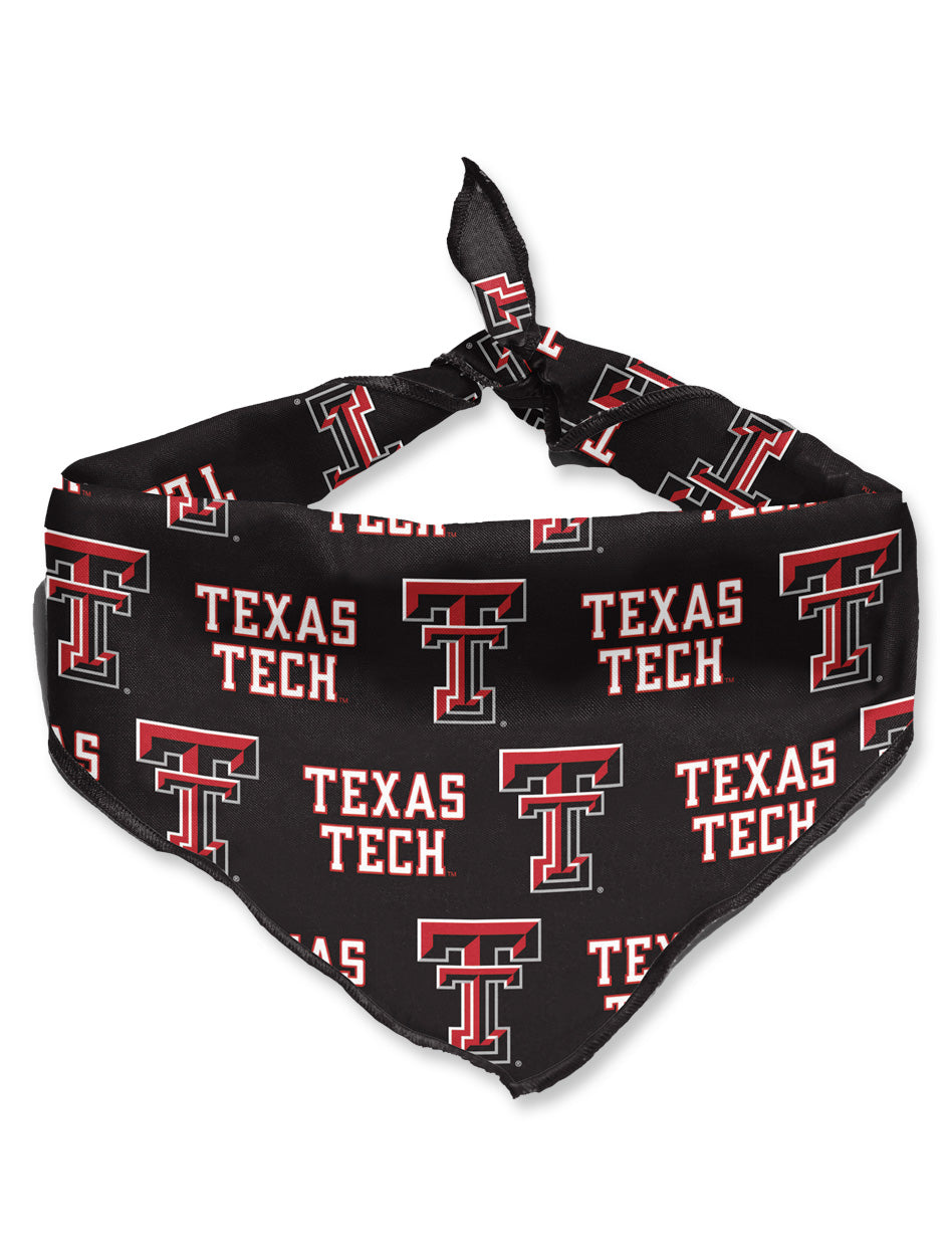 Texas Tech Repeating Double T Dog Bandana