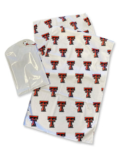 Texas Tech Repeating Double T White Cooling Towel