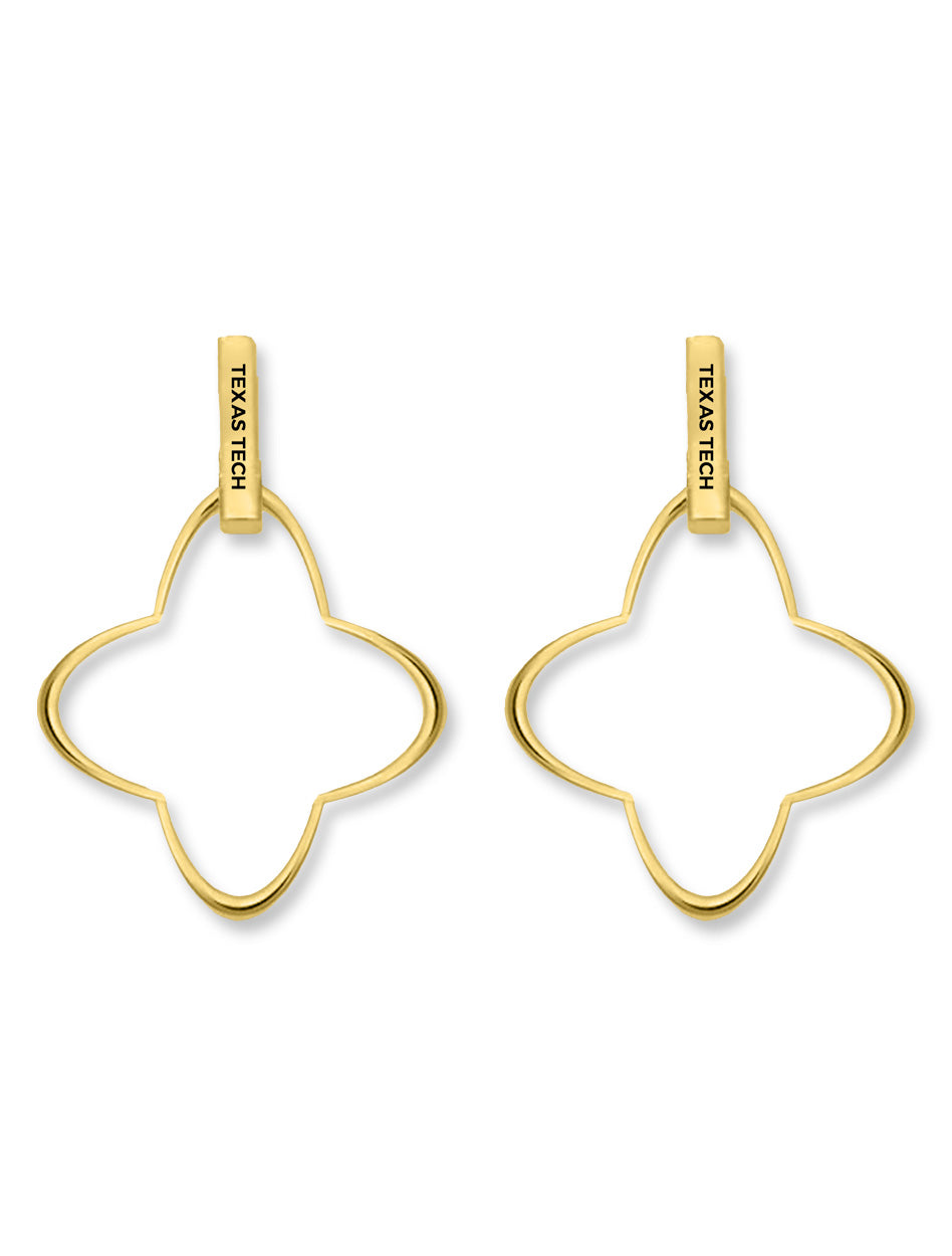 Texas Tech "Shiloh" Dangle Earrings