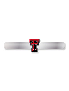 Texas Tech Silver Double T Tie Bar