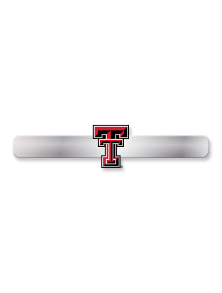 Texas Tech Silver Double T Tie Bar