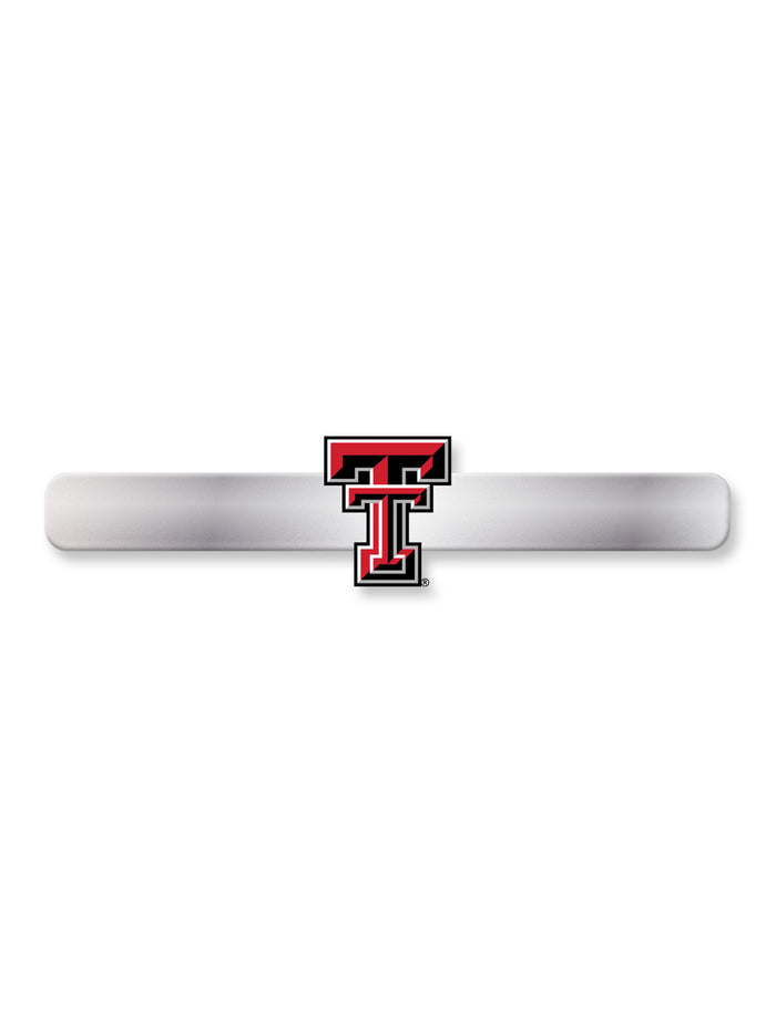 Texas Tech Silver Double T Tie Bar