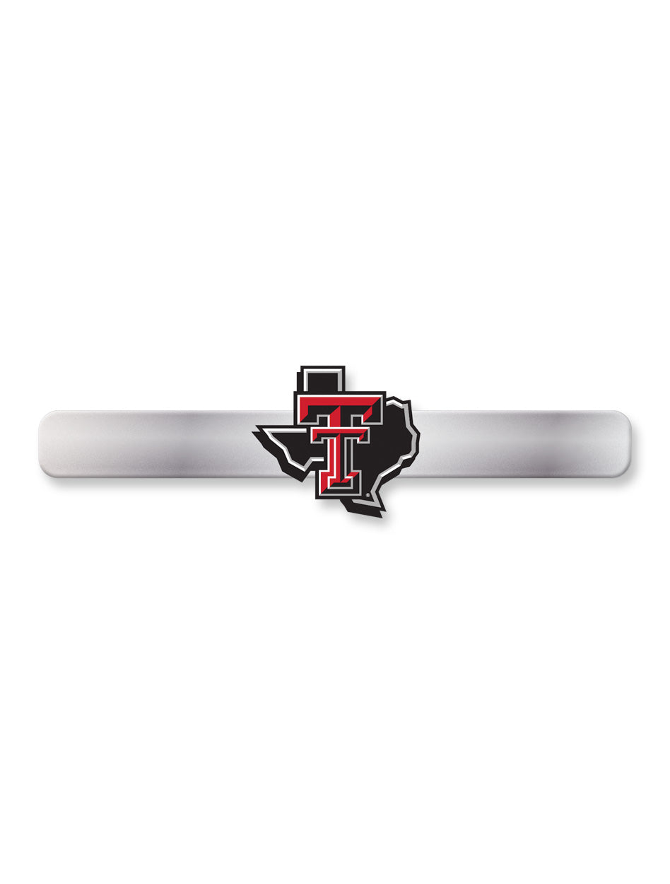Texas Tech Silver Pride Logo Tie Bar