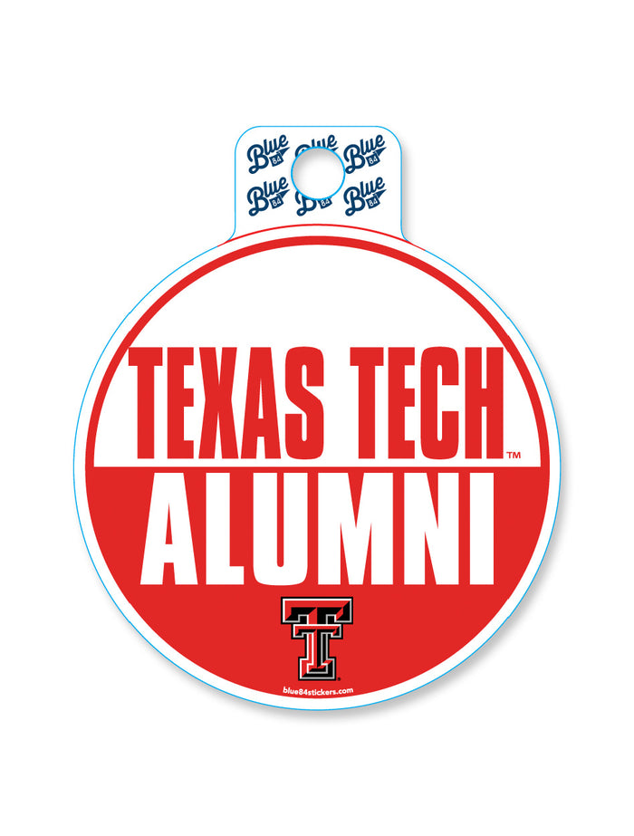 Texas Tech "Slam Circle" Alumni Decal