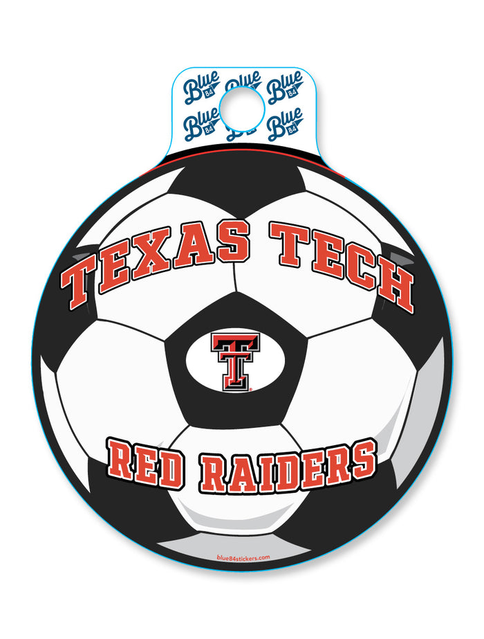 Texas Tech "Soccer Educate" Decal