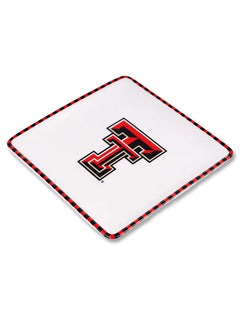 Texas Tech Square Striped 6" x 6" Trinket Tray