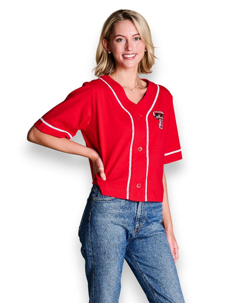 Texas Tech Stewart Simmons "The Outfield" Sequin Jersey
