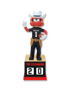Texas Tech Raider Red Basketball Bobblehead