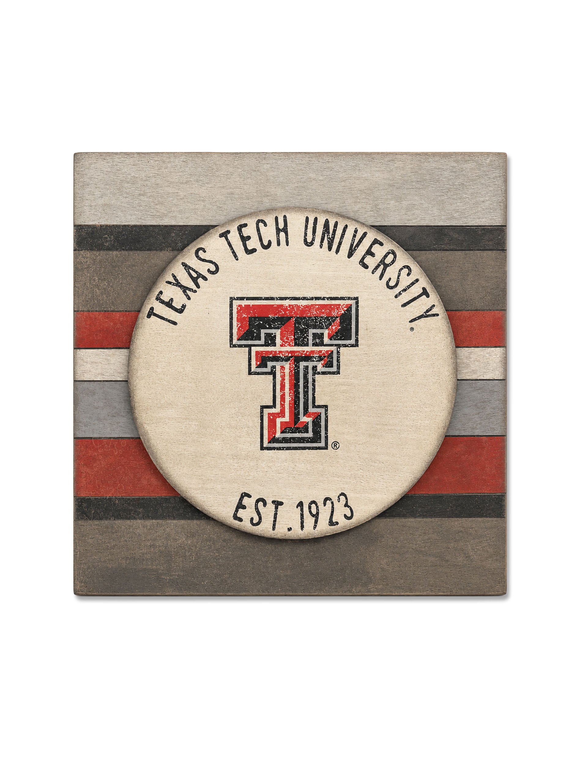 Texas Tech University Double T Vintage Board